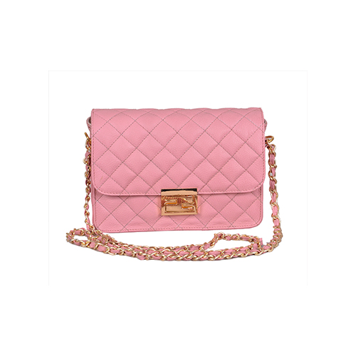 Sea Pink colored sling bag